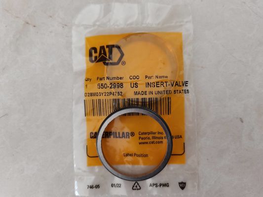 OEM / ODM CAT খুচরা যন্ত্রাংশ ইঞ্জিন নিষ্কাশন ভালভ আসন সন্নিবেশ 224-1270 550-2998