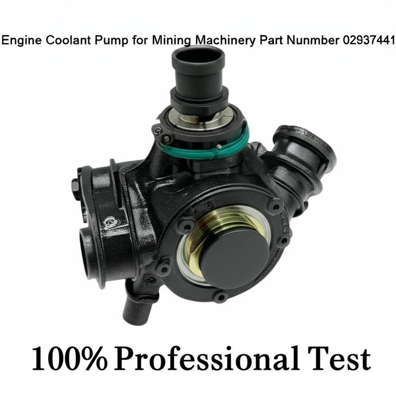 খনন যন্ত্রাংশের জন্য শীর্ষ- ইঞ্জিন কুল্যান্ট পাম্প পার্ট নম্বর 02937441 100% পেশাদার পরীক্ষা